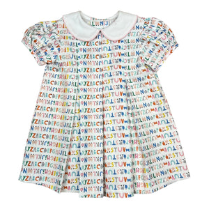 Cindy Dress s/s - Alphabet