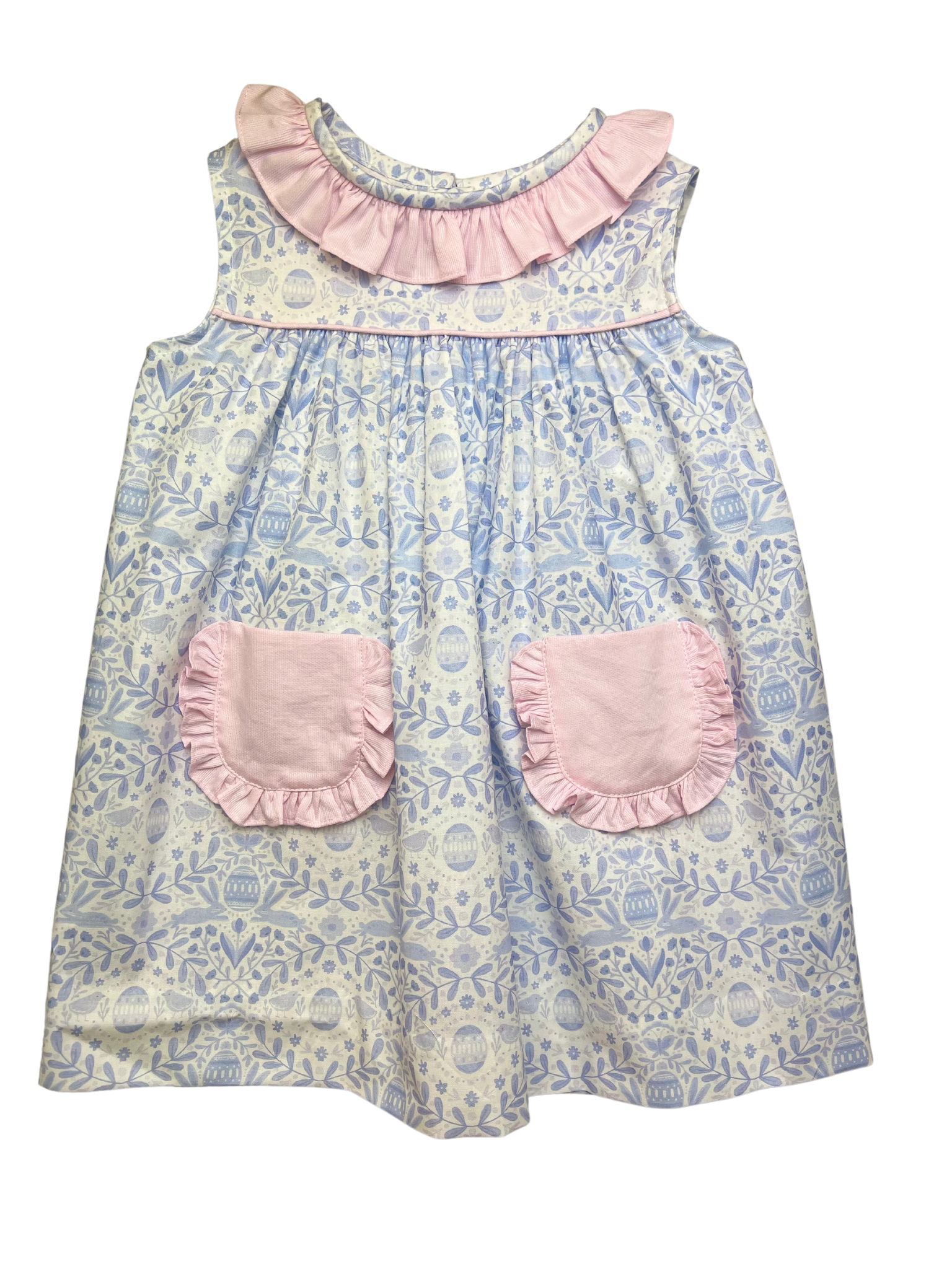 Jolene Dress - Blue Bunny