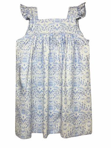 Perry Dress - Blue Bunny