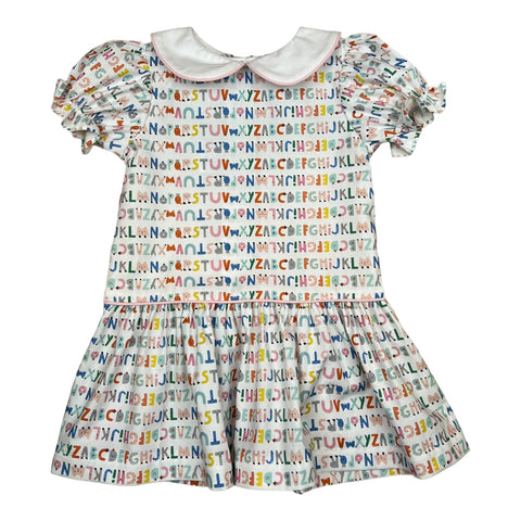 Leslie Dress s/s - Alphabet