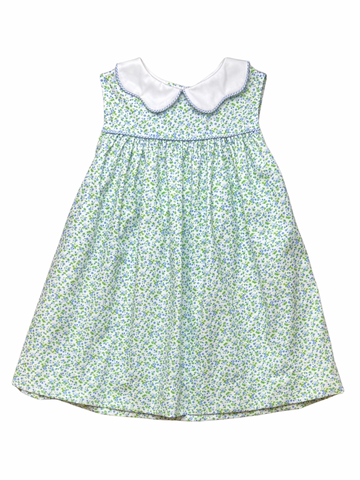 Carolina Dress - Blue Floral