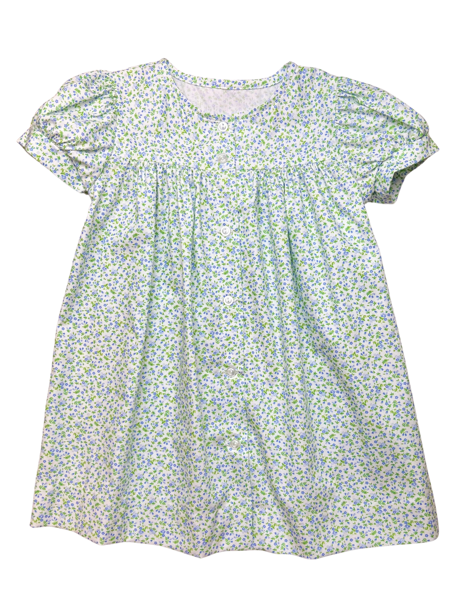 Clara Dress - Blue Floral