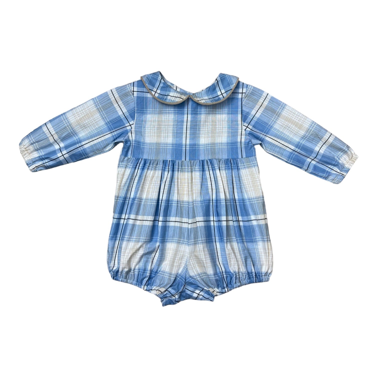 Edward Bubble - Blue Khaki Plaid