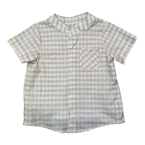 Chad Shirt S/S - Blue Red Plaid