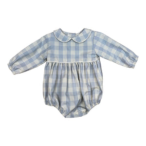 Edward Bubble  L/S - Blue White Plaid