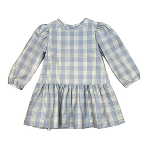 Layla Dress- Blue White Plaid