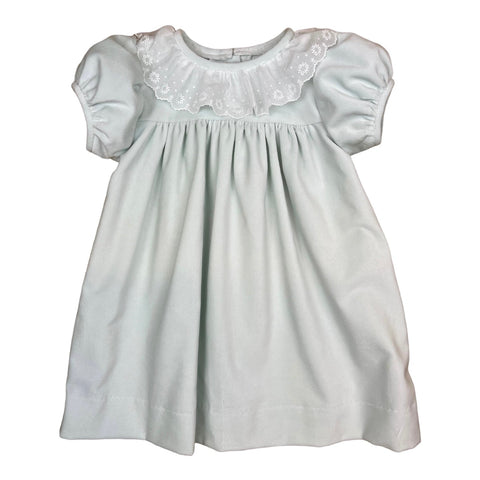 Christy Dress s/s - Mint Velveteen