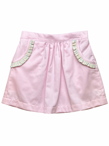 Ashely Skirt - Pastel Plaid