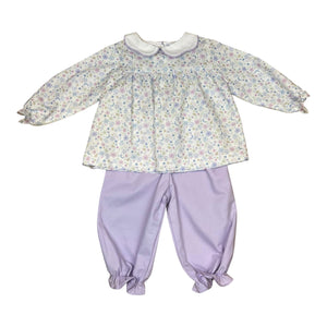 Caroline Girl Bloomer Set - Moon Floral