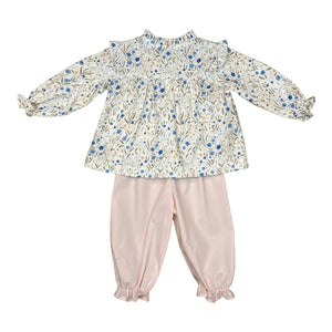 Nancy Top Bloomer Set - Peri Blossom