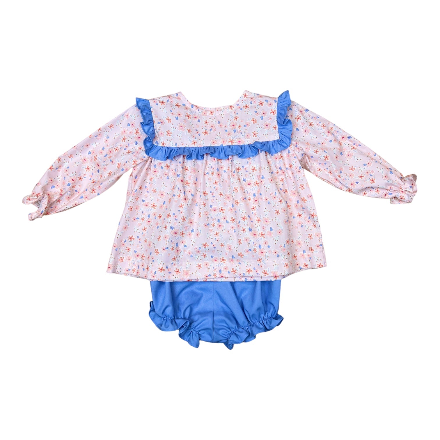 Sydney Girl Bloomer Set - Pink Peri Floral