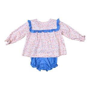 Sydney Girl Bloomer Set - Pink Peri Floral