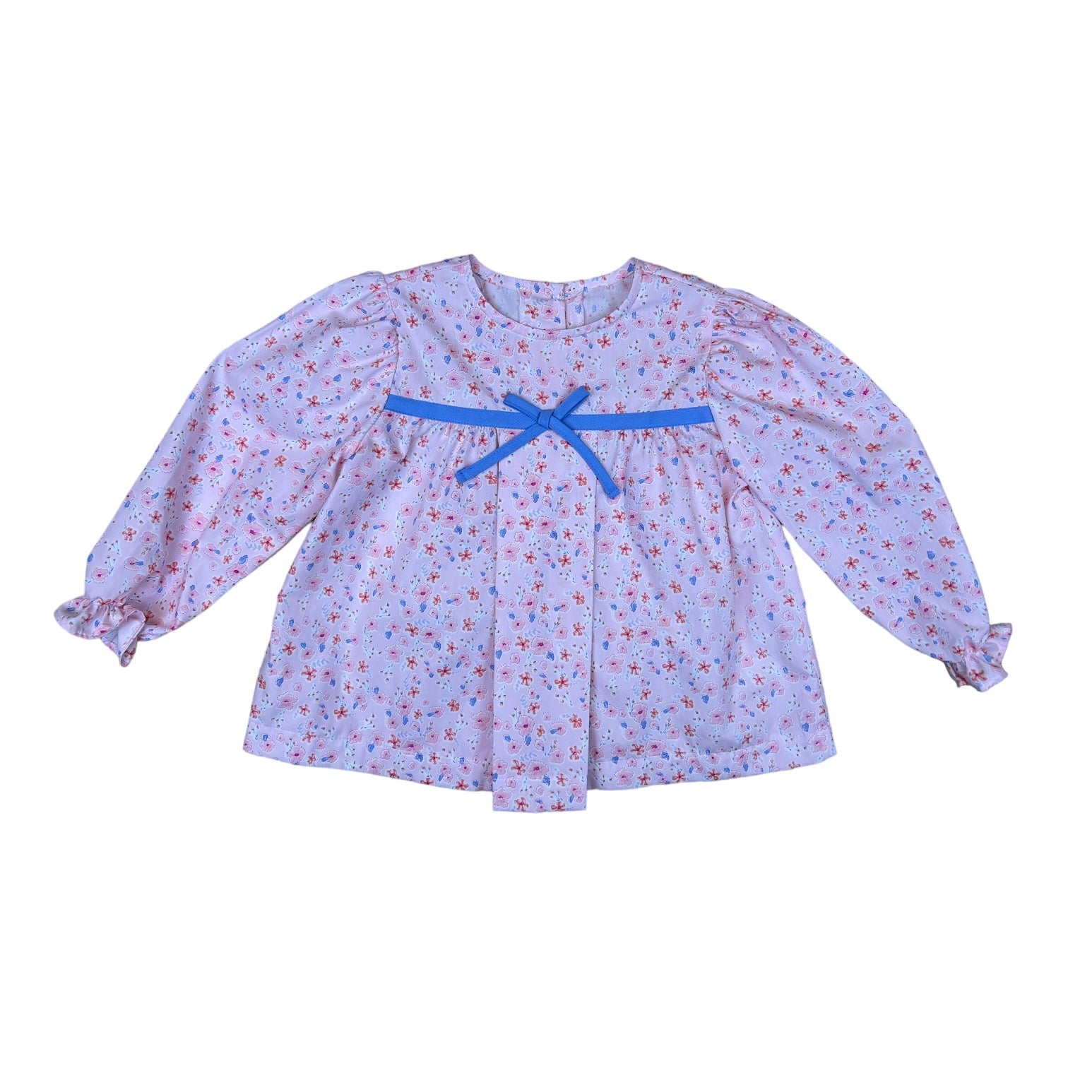 Flora Top l/s - Pink Peri Floral