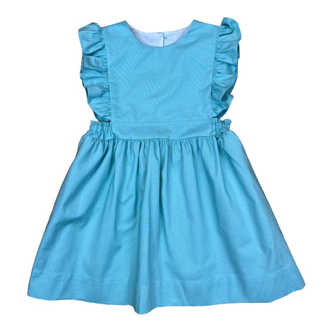 Whitney Dress - Pumpkin Aqua