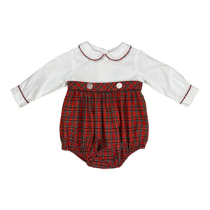 Luke Bubble l/s - Red Plaid