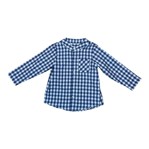 Chad Shirt l/s - Slate Check