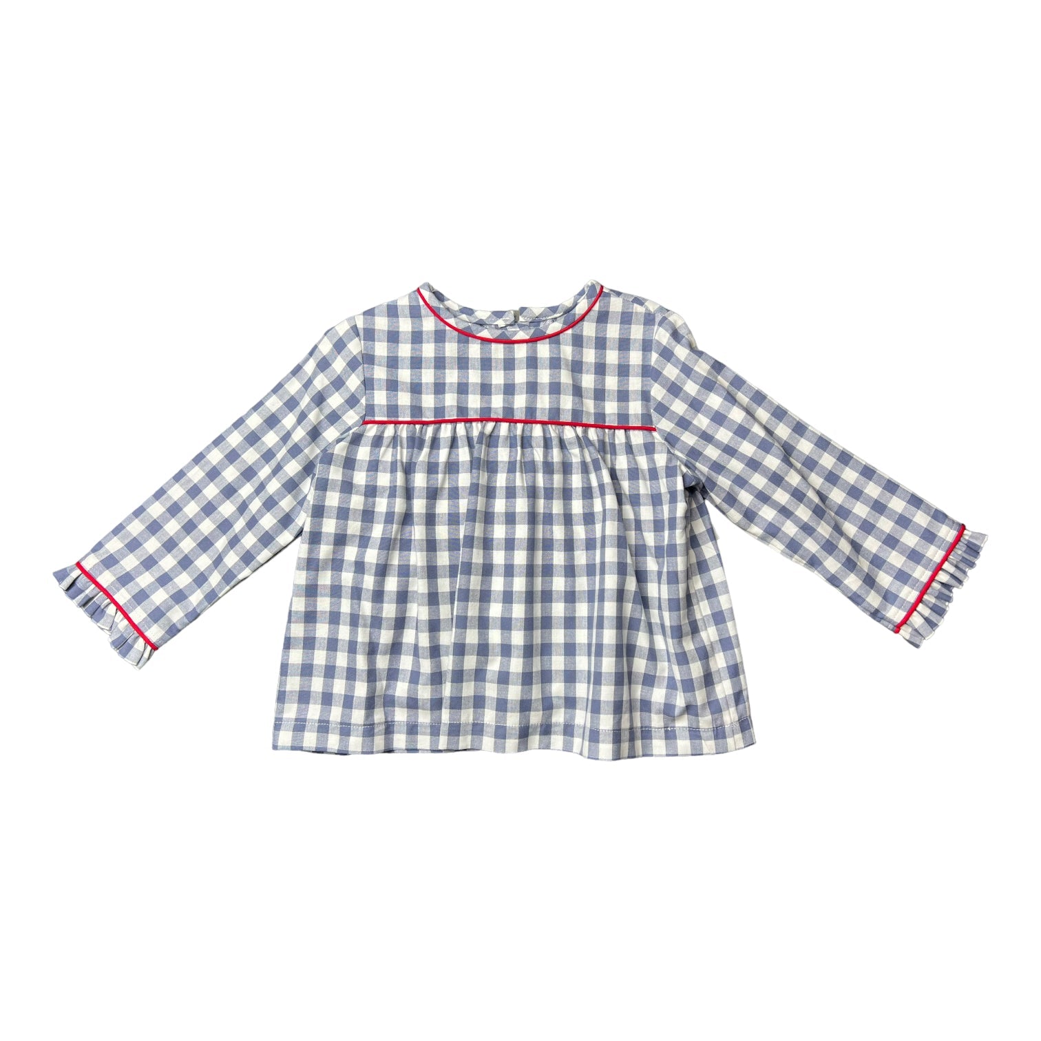 Bethany top - Slate Check