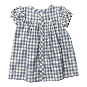 Clara Dress Angel Pipe - Slate Check