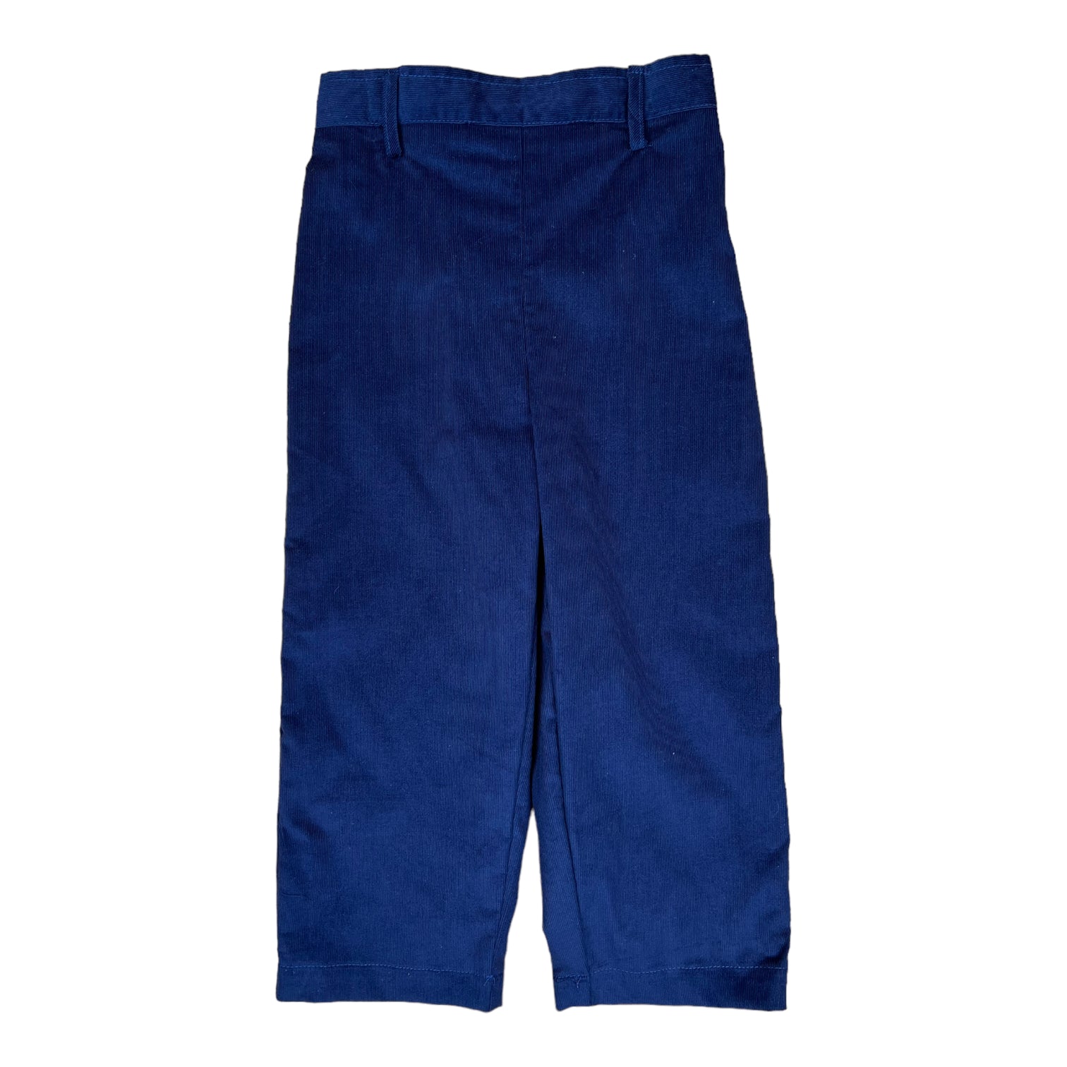 Flat Pant - Navy Cord