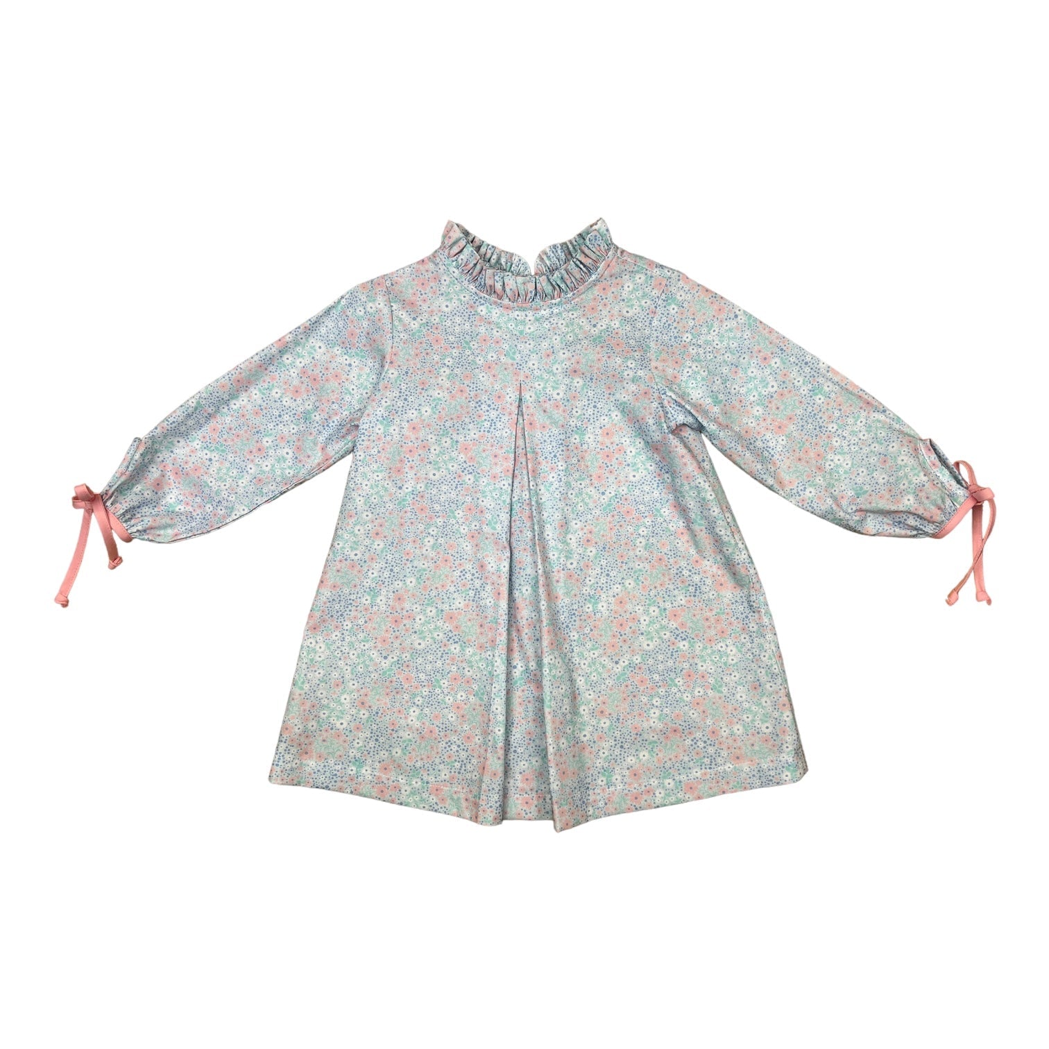 Meg Dress l/s ties - Sweet Meadow