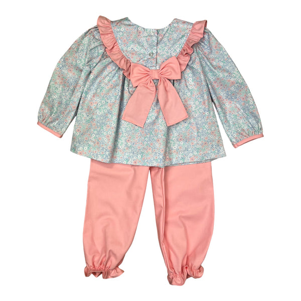 Aubrey Girl Bloomer Set - Sweet Meadow