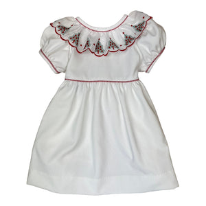 Charlotte Dress Lace - white Cord