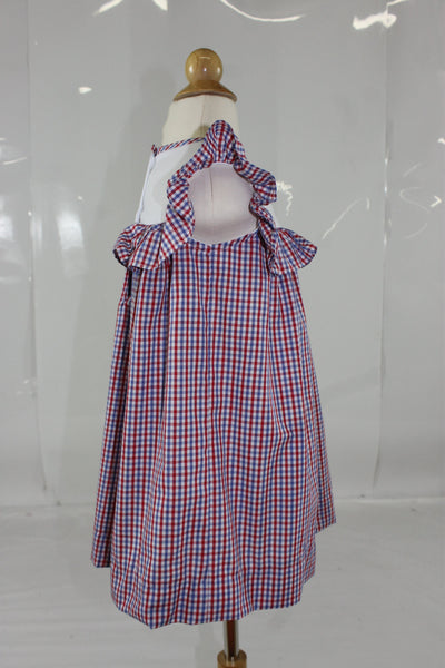 Sydney Dress - Red Royal Check