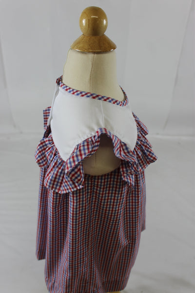 Sydney Dress - Red Royal Check