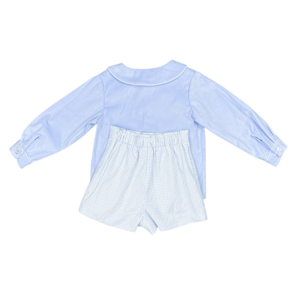 BOB BOY PANT SET S/S  - BLUE CORD