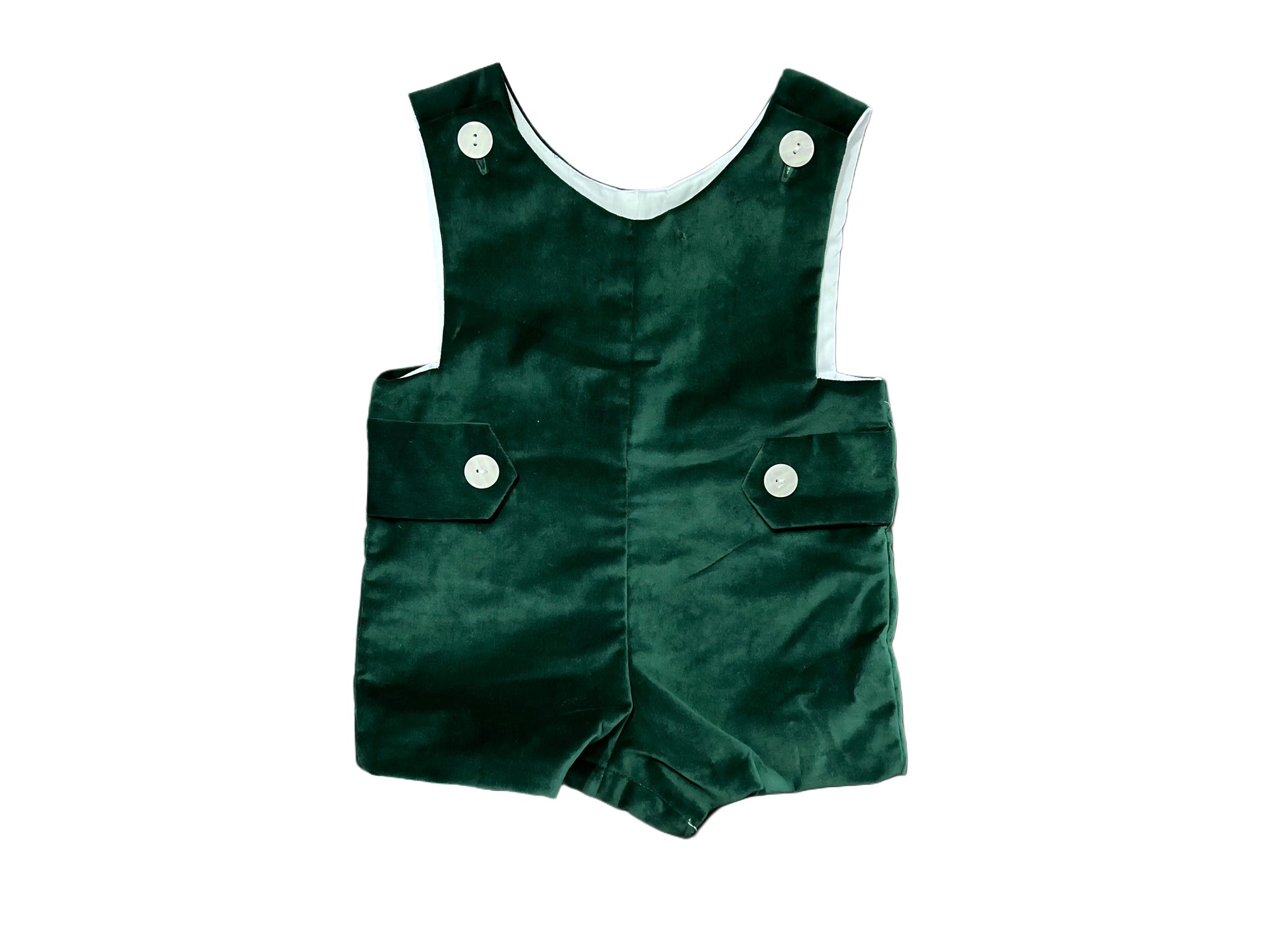 WESLEY SHORTALL  - HUNTER GREEN VELVETEEN