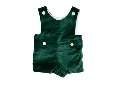 WESLEY SHORTALL  - HUNTER GREEN VELVETEEN