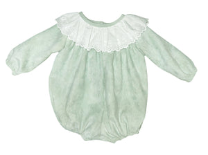 ANDREW BUBBLE L/S LACE - MINT  CORD