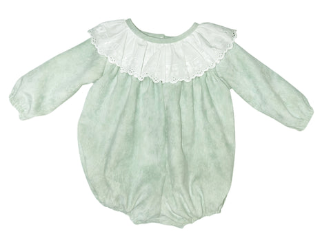 ANDREW BUBBLE L/S LACE - MINT  CORD