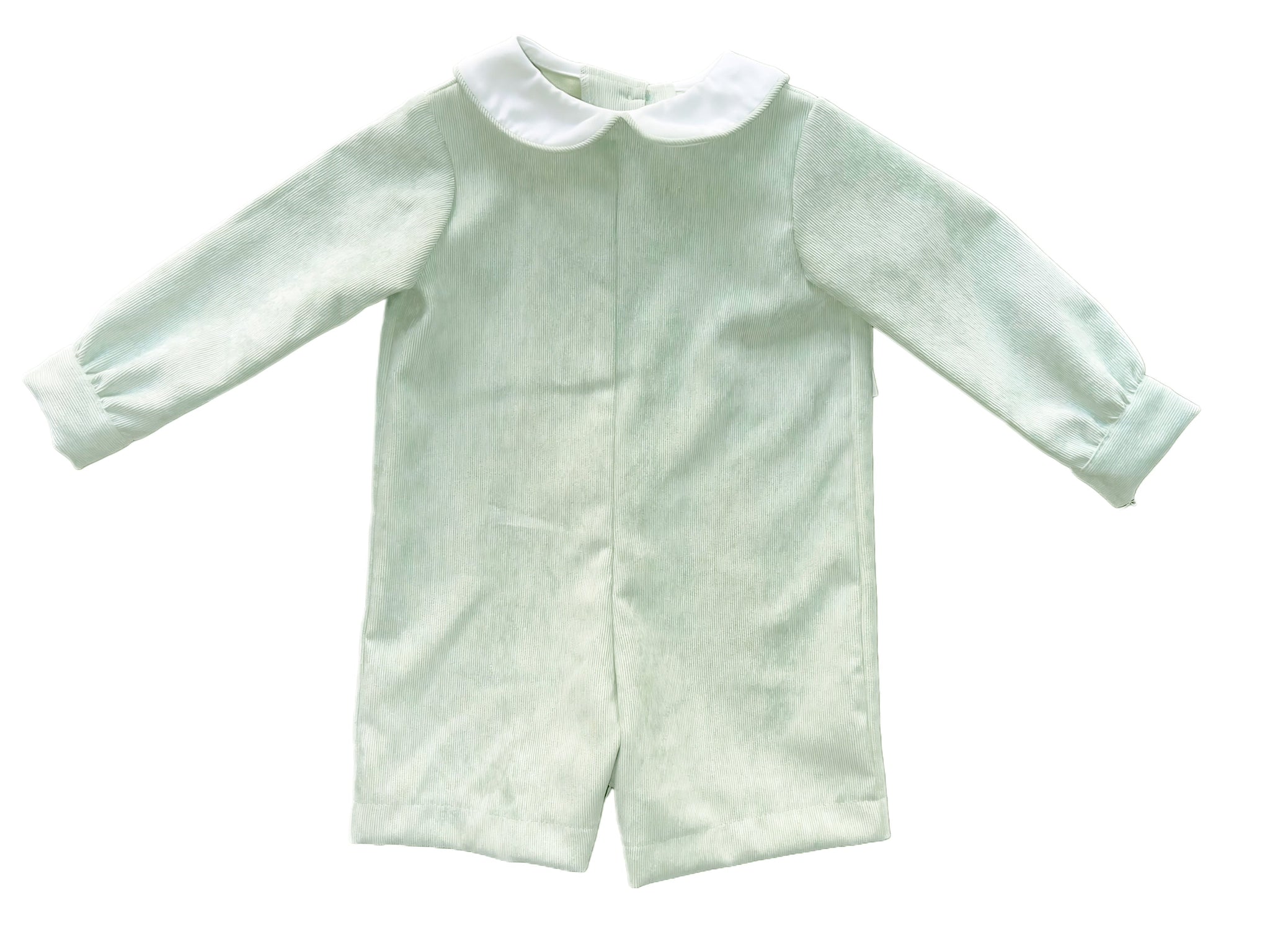 BILL ROMPER L/S  - MINT  CORD