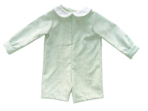 BILL ROMPER L/S  - MINT  CORD