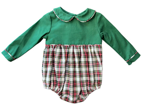 EDWARD BUBBLE L/S PIPE - RED/GREEN PLAID