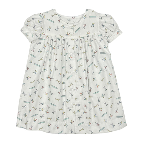 Clara  Dress - School Supply Fabric
