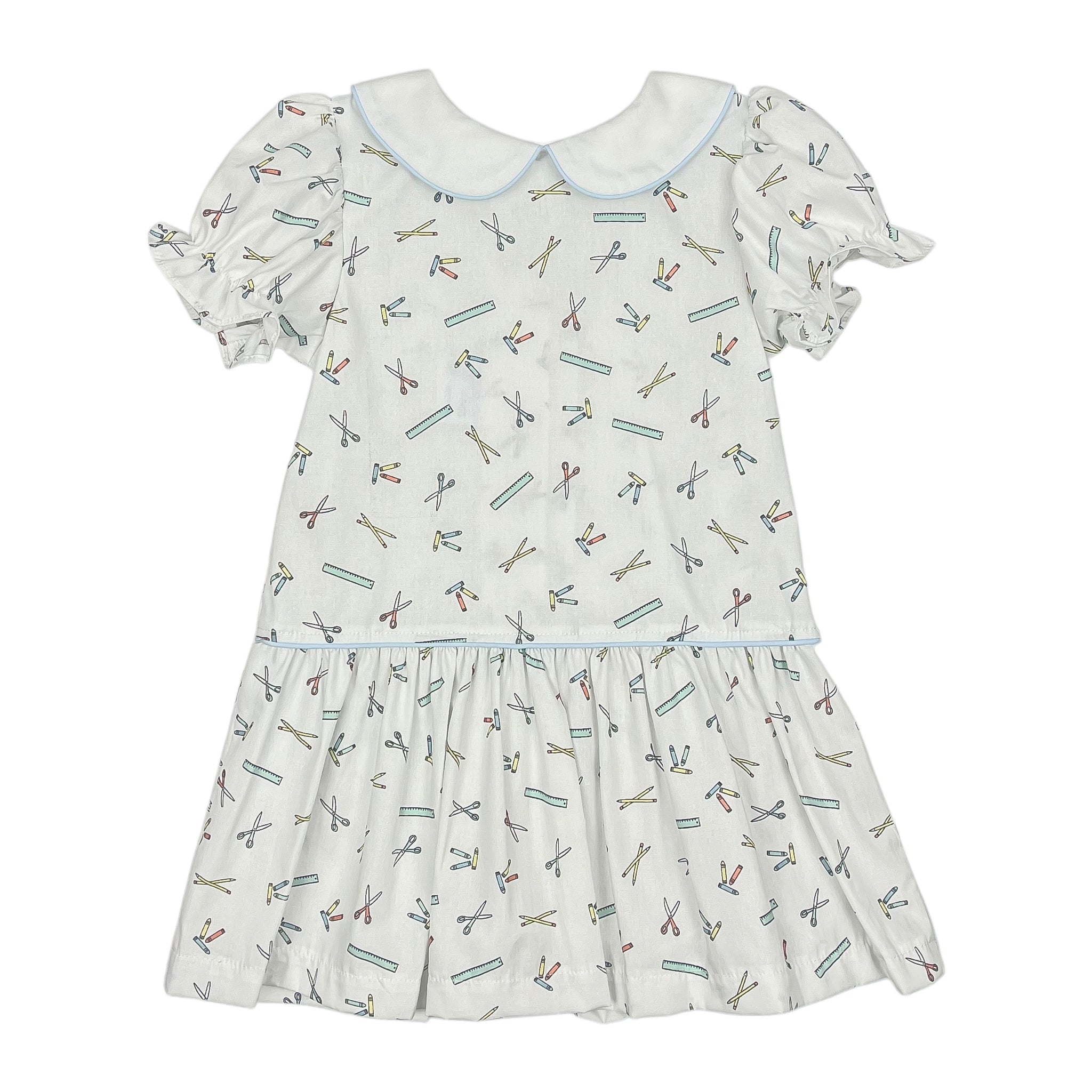 Layla Dress s/s 1/8 - School Supply Fabric