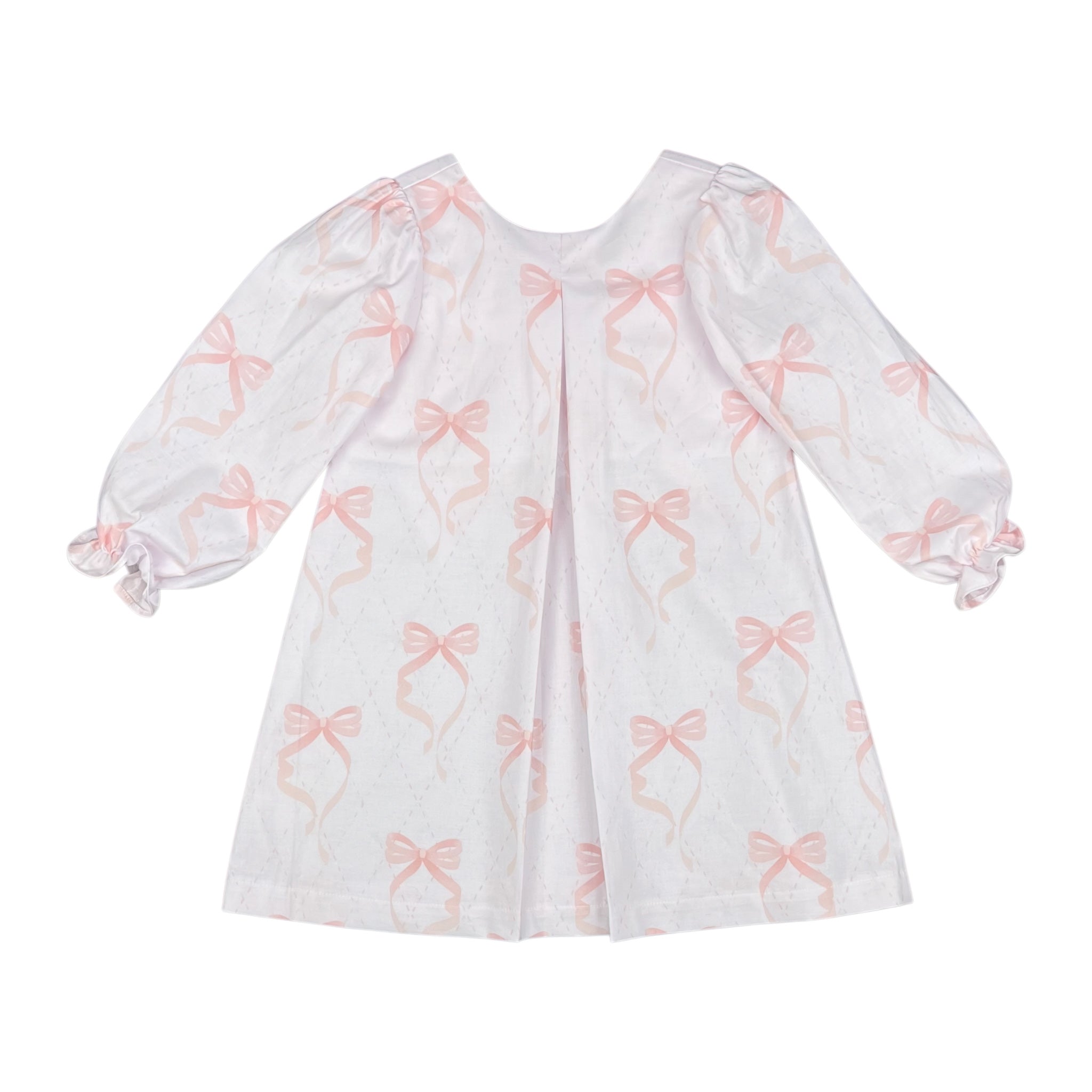 JACKLYN DRESS  - PINK BOW