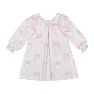 JACKLYN DRESS  - PINK BOW