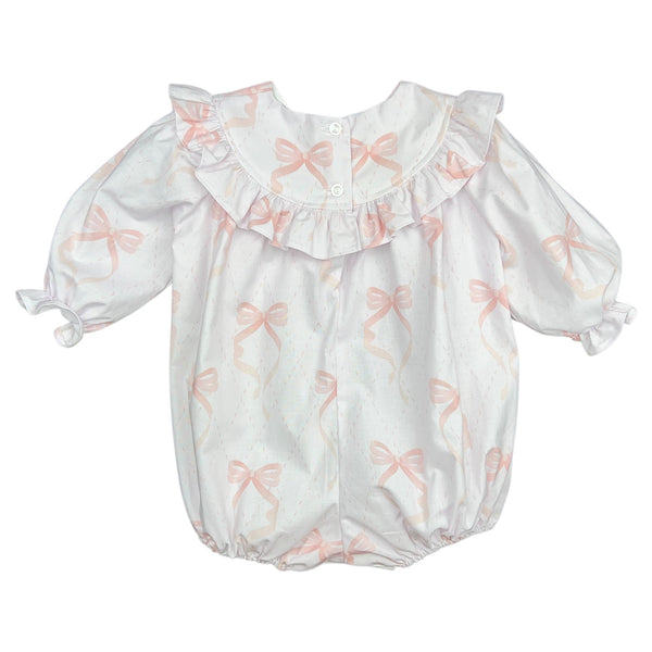 PENELOPE BUBBLE L/S  - PINK BOW