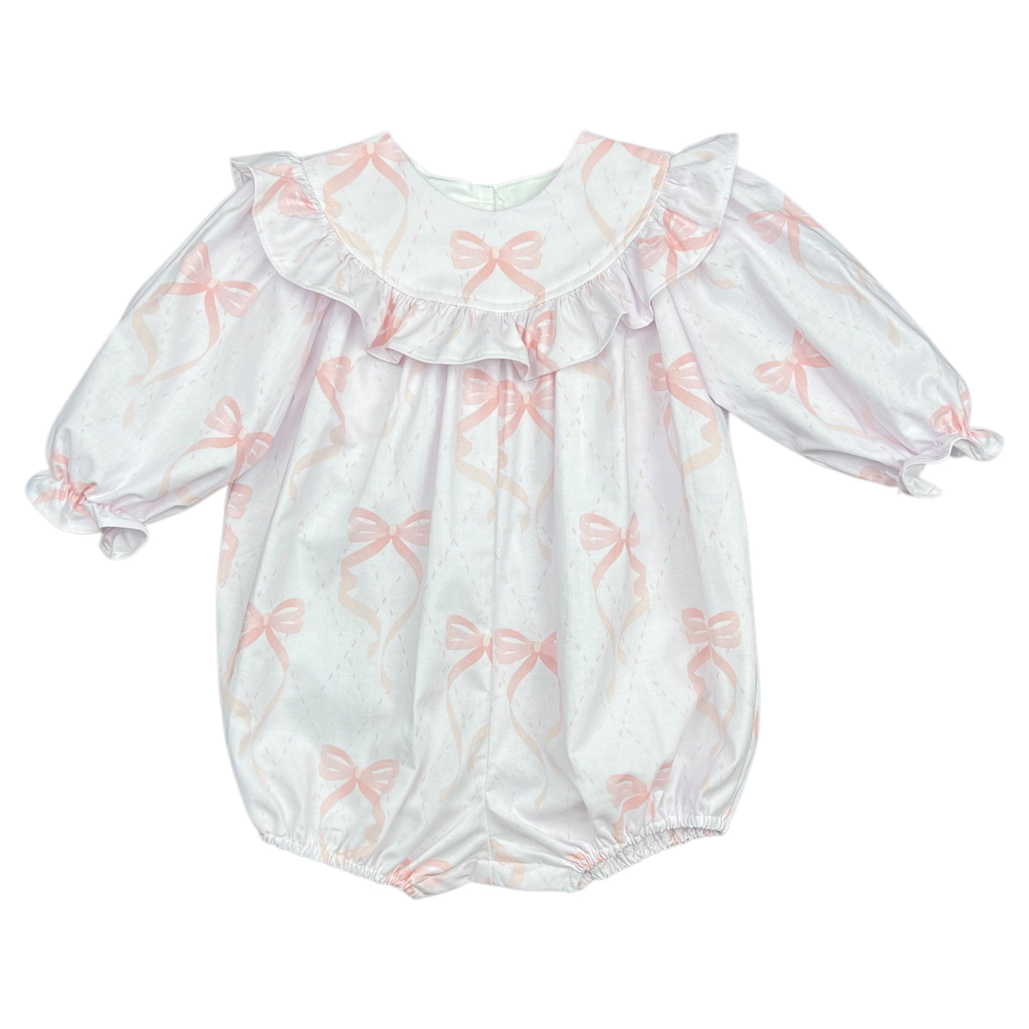 PENELOPE BUBBLE L/S  - PINK BOW