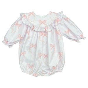 PENELOPE BUBBLE L/S  - PINK BOW