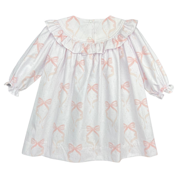PENELOPE DRESS  - PINK BOW