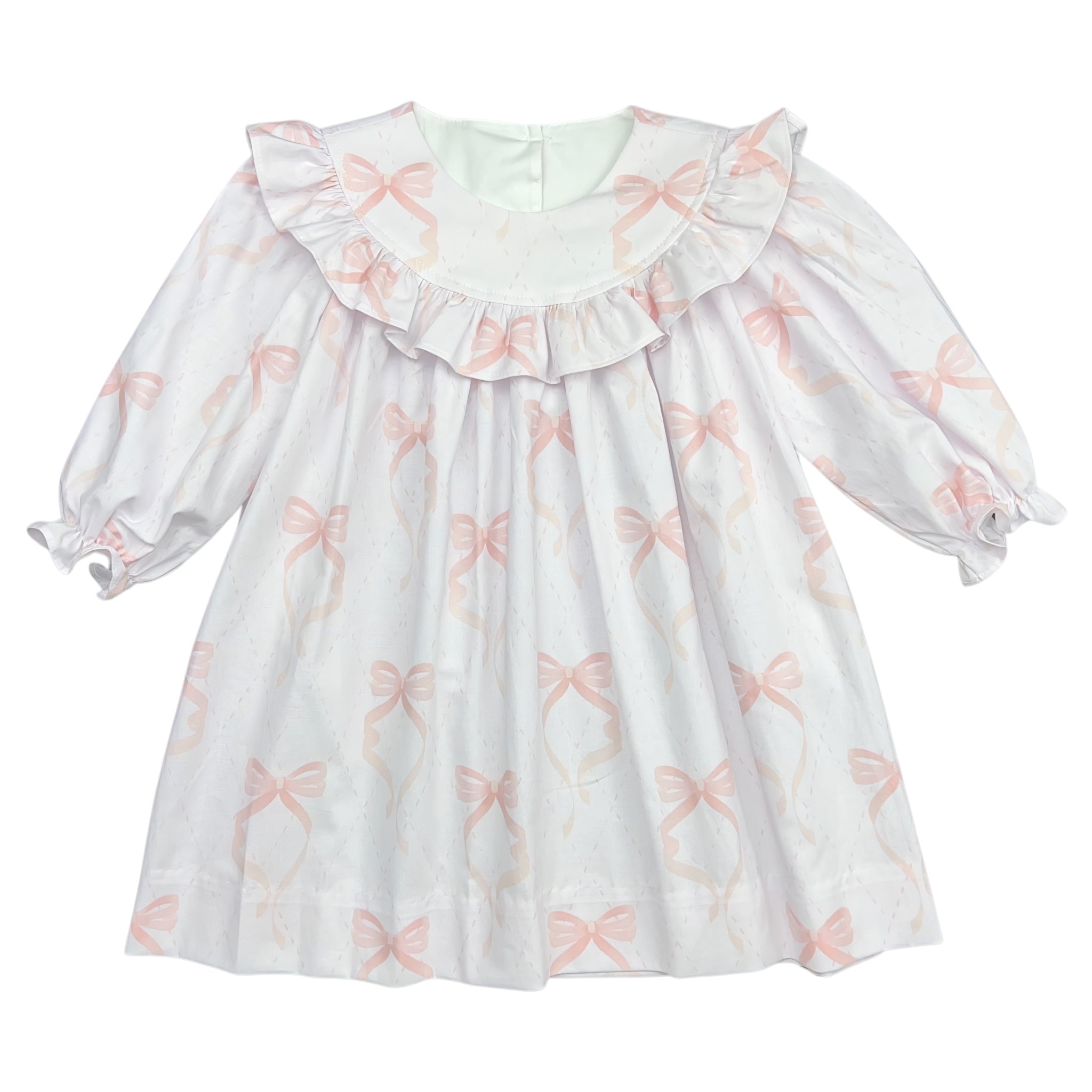 PENELOPE DRESS  - PINK BOW