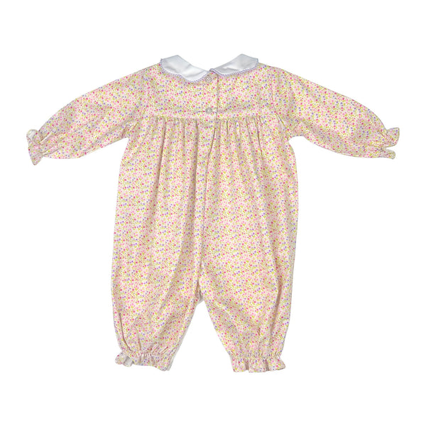 CHRISTY LONG BUBBLE L/S  - PINK/LAVENDER FLORAL