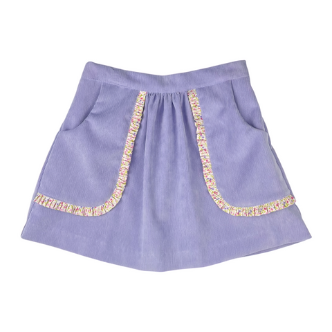 JOLIE SKIRT  - PINK/LAVENDER FLORAL