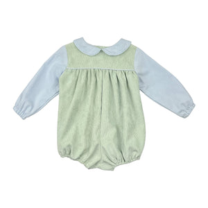 ANDREW BUBBLE L/S W COLLAR  - MINT CORD