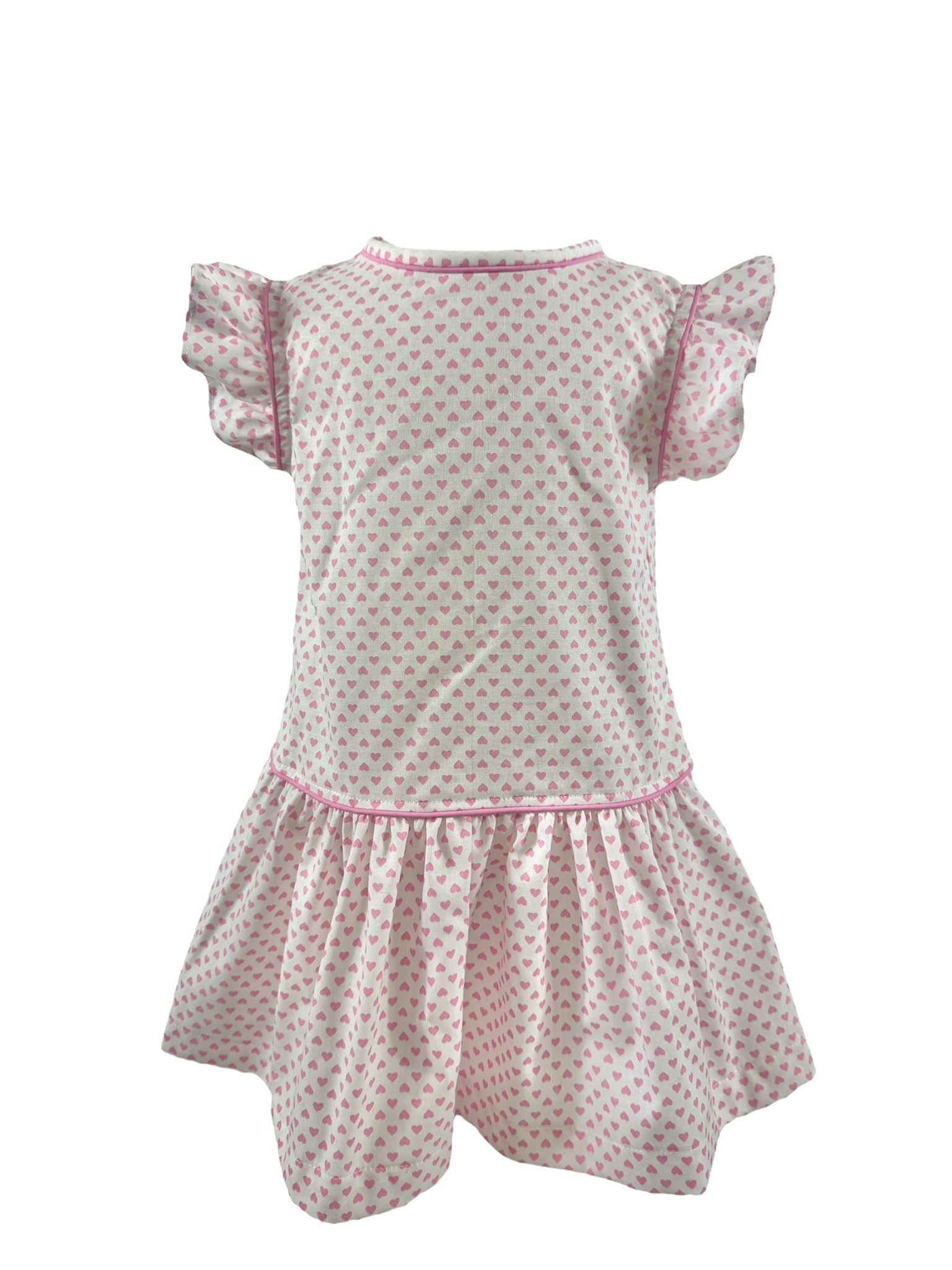 Layla Dress - Pink Heart