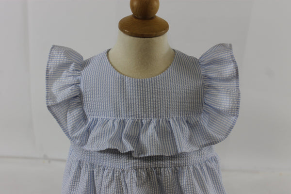 Mavora Girl Set - Blue Stripe Seer